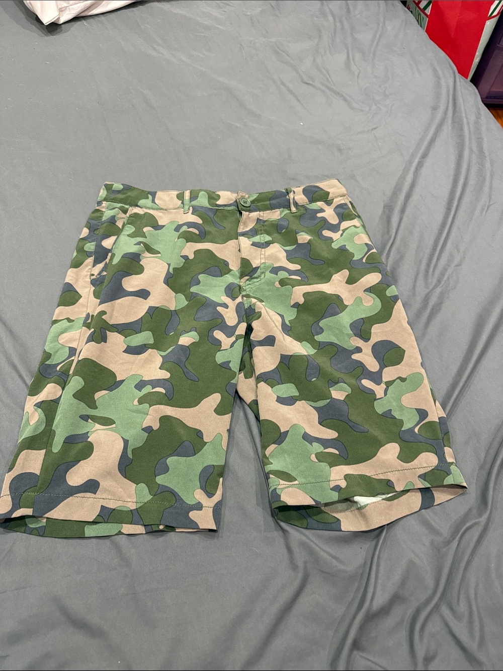 Camo Green Men's Shorts